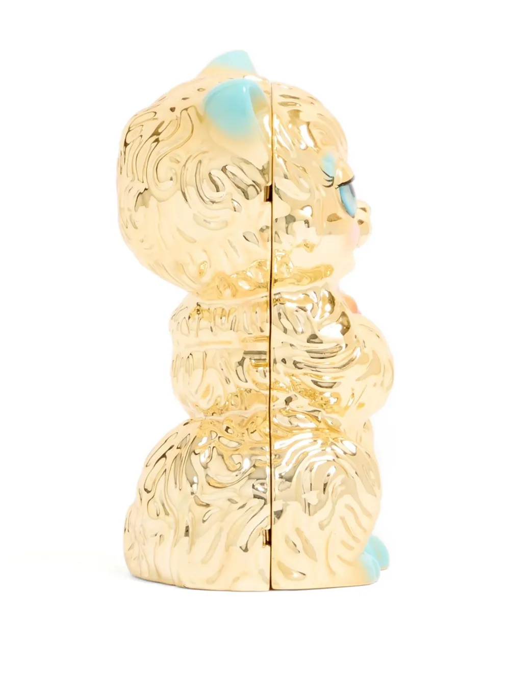 Valentino Le Chat De La Maison Minaudière Clutch Bag In Gold