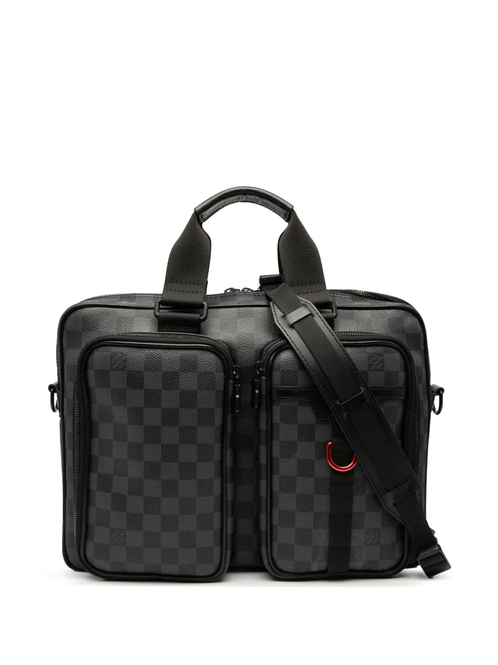 Louis Vuitton Pre-Owned 2020 Damier Graphite Utility business bag | Black | Image 1
