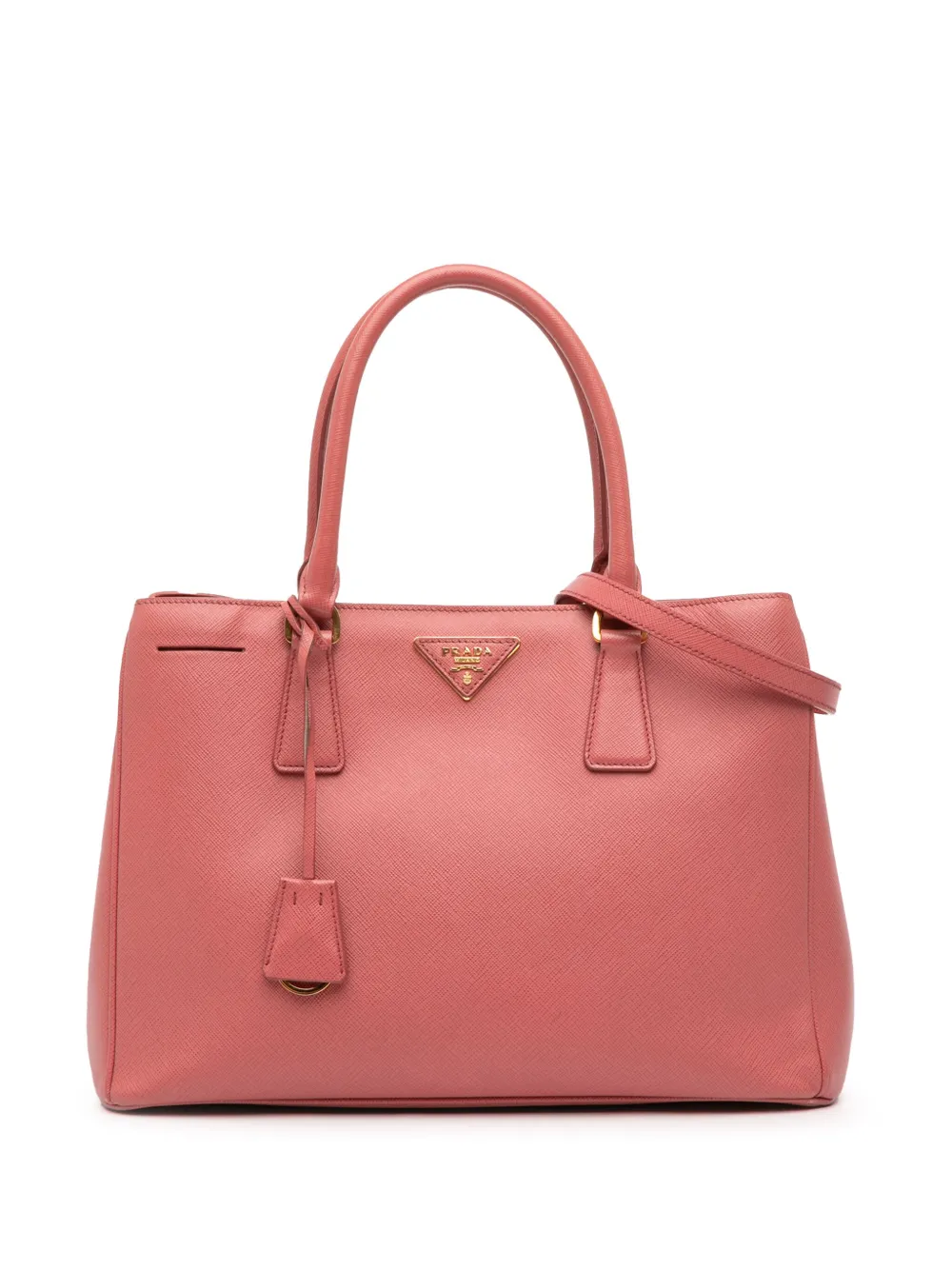 Prada Pre-Owned 2000-2025 Medium Saffiano Lux Galleria satchel - ピンク
