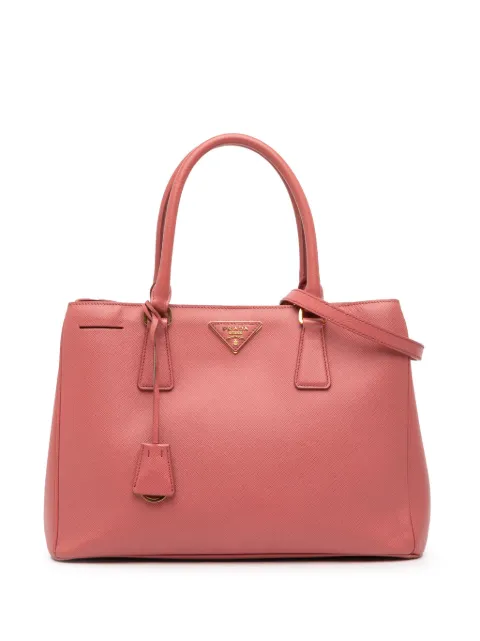 Prada Pre-Owned 2000-2025 Medium Saffiano Lux Galleria satchel