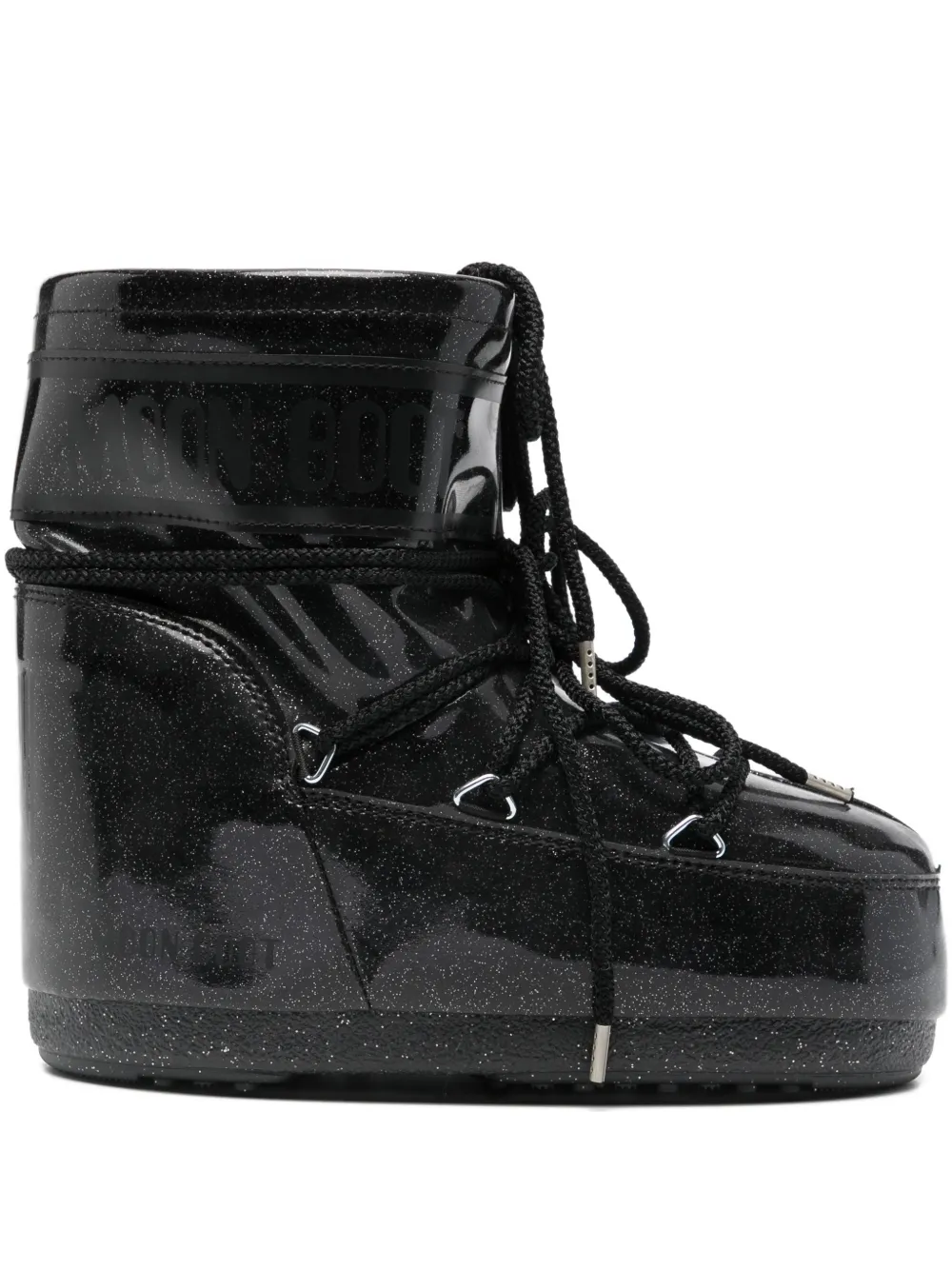 Moon Boot Icon low lace-up boots | Black | Image 1