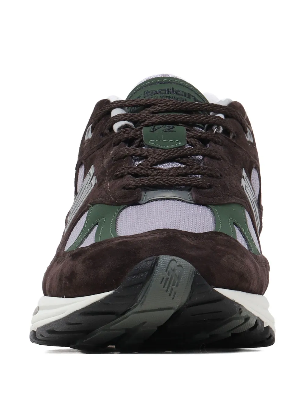 New Balance Made in UK 991V2 sneakers met N-applicatie Bruin