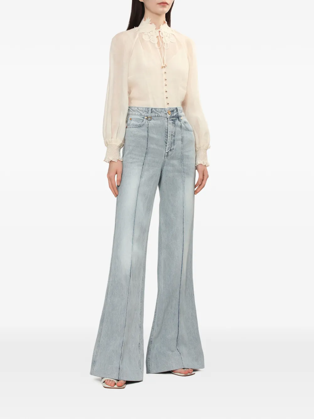 ZIMMERMANN Rebellion blouse - Beige