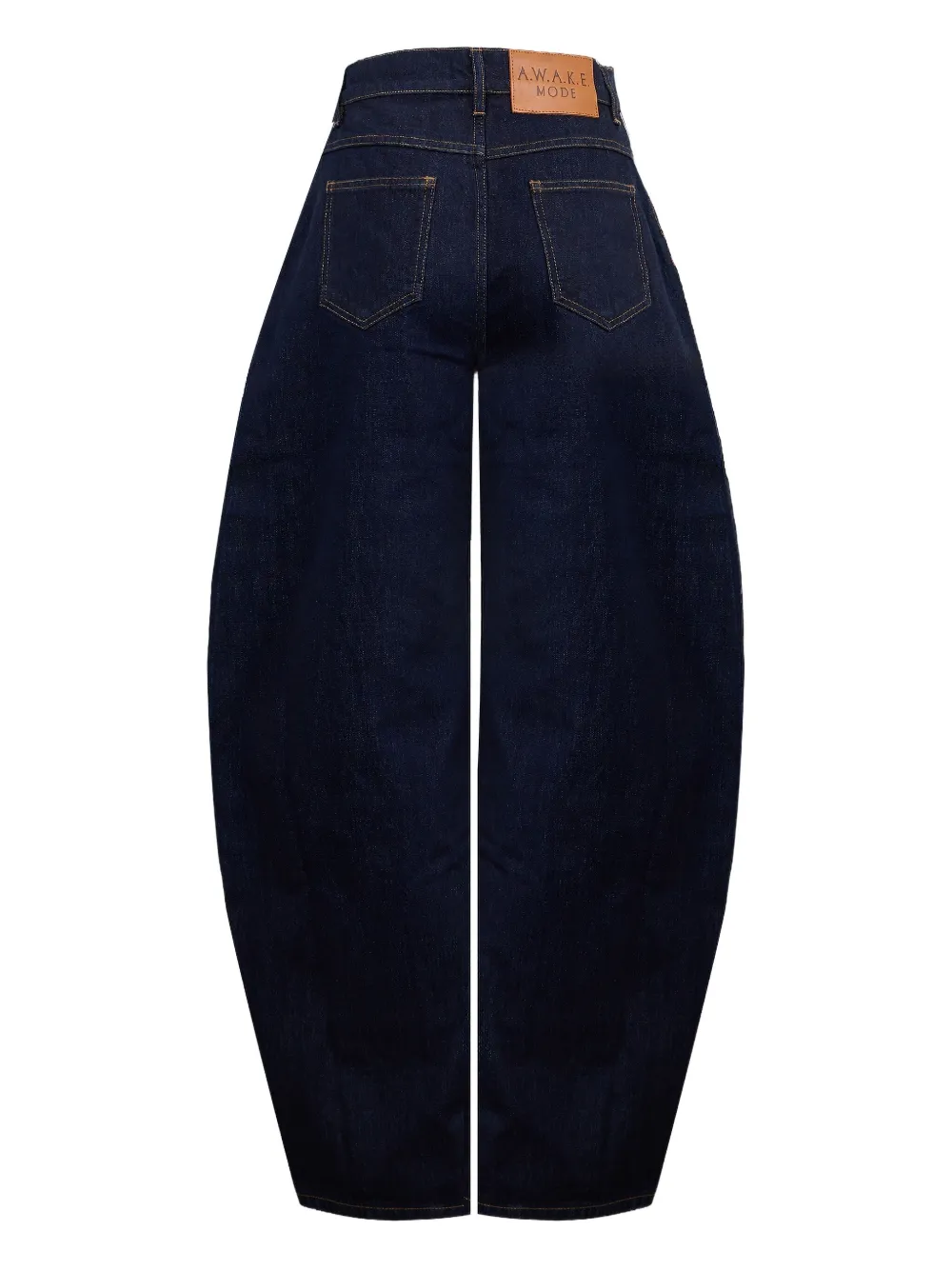 A.w.a.k.e. Round-leg Jeans In Blue