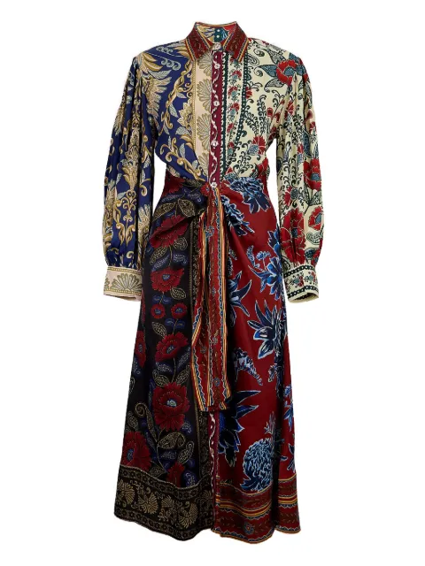 FARM Rio floral-print midi dress