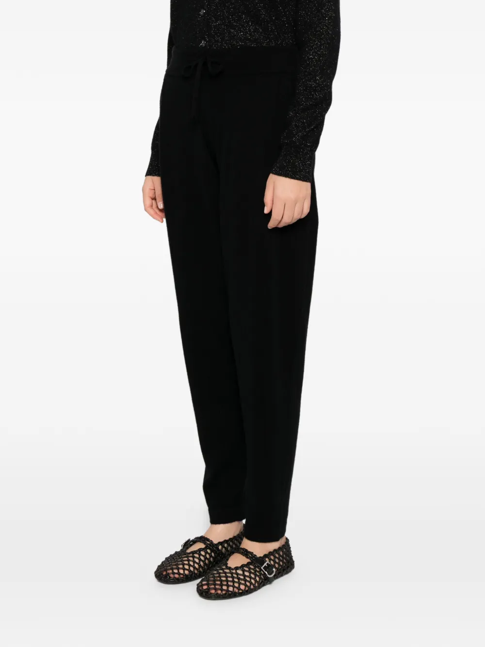 Lisa Yang Jo Knitted Pants In Black