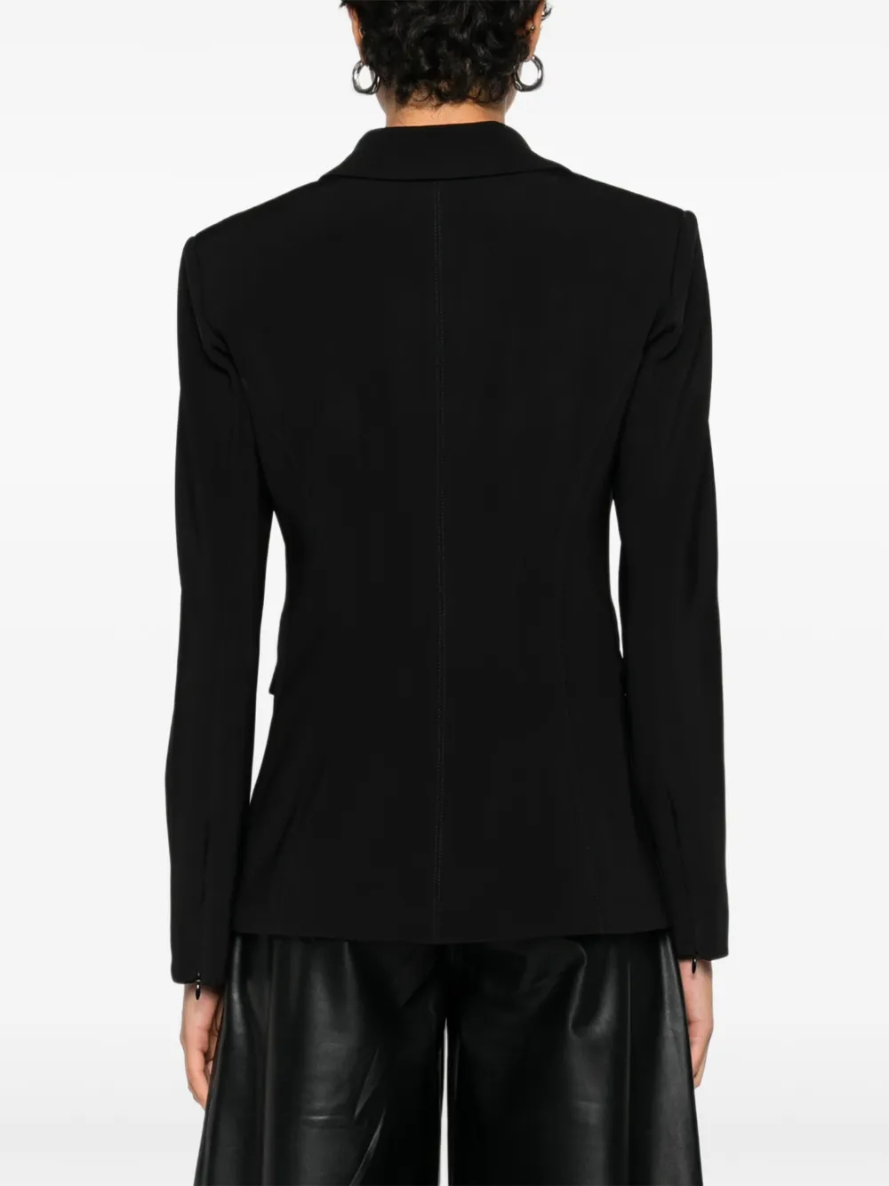 PINKO Faustina blazer met ritszak Zwart