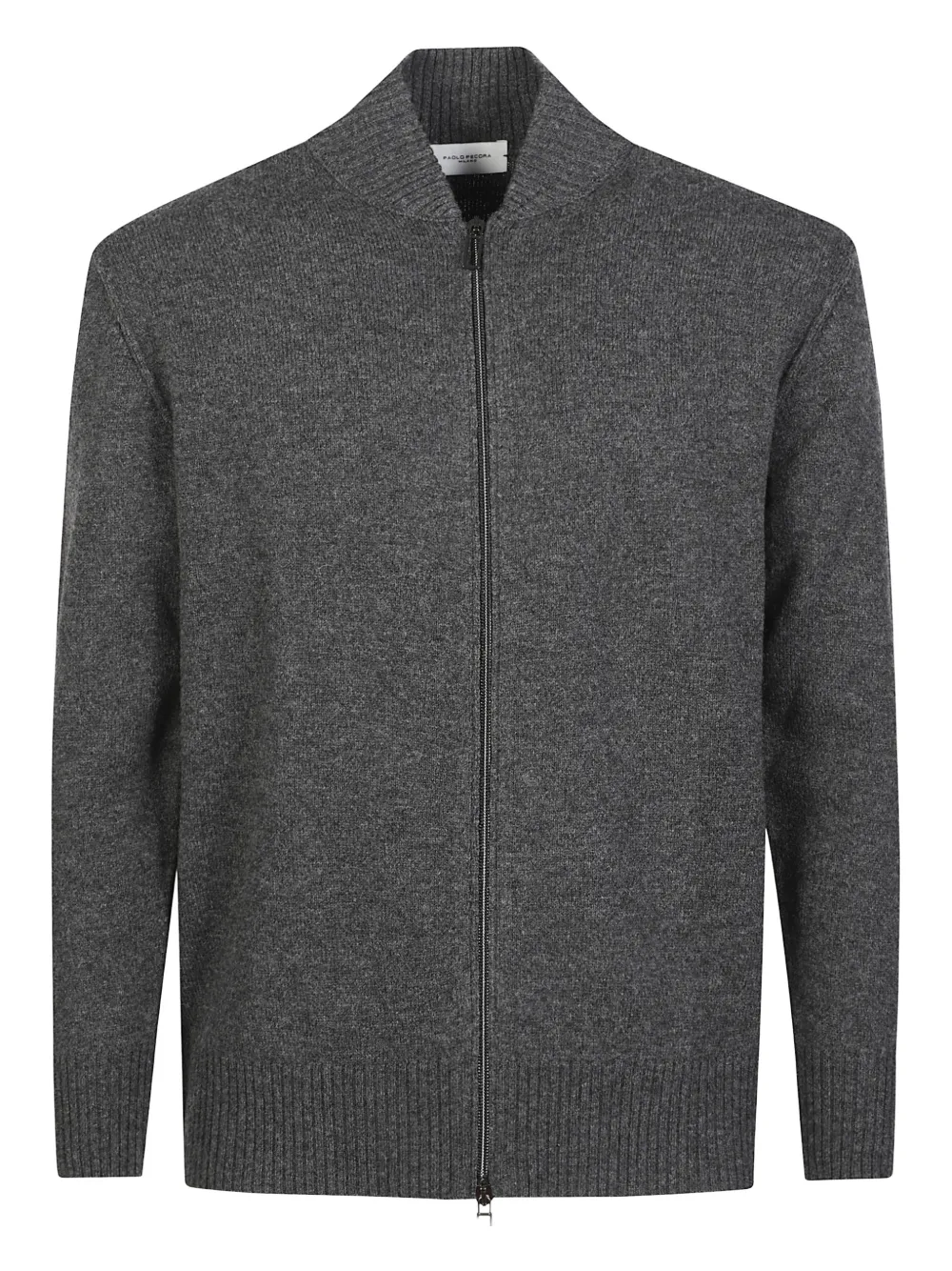 Paolo Pecora zip cardigan - Grigio