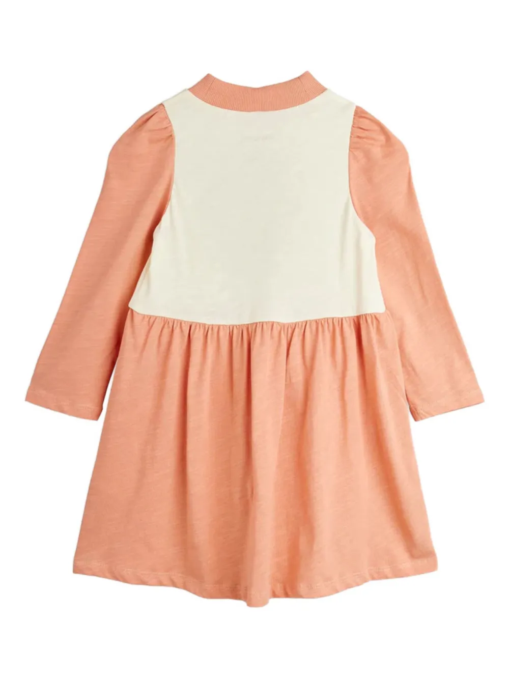 Mini Rodini Bear-graphic Dress In Orange