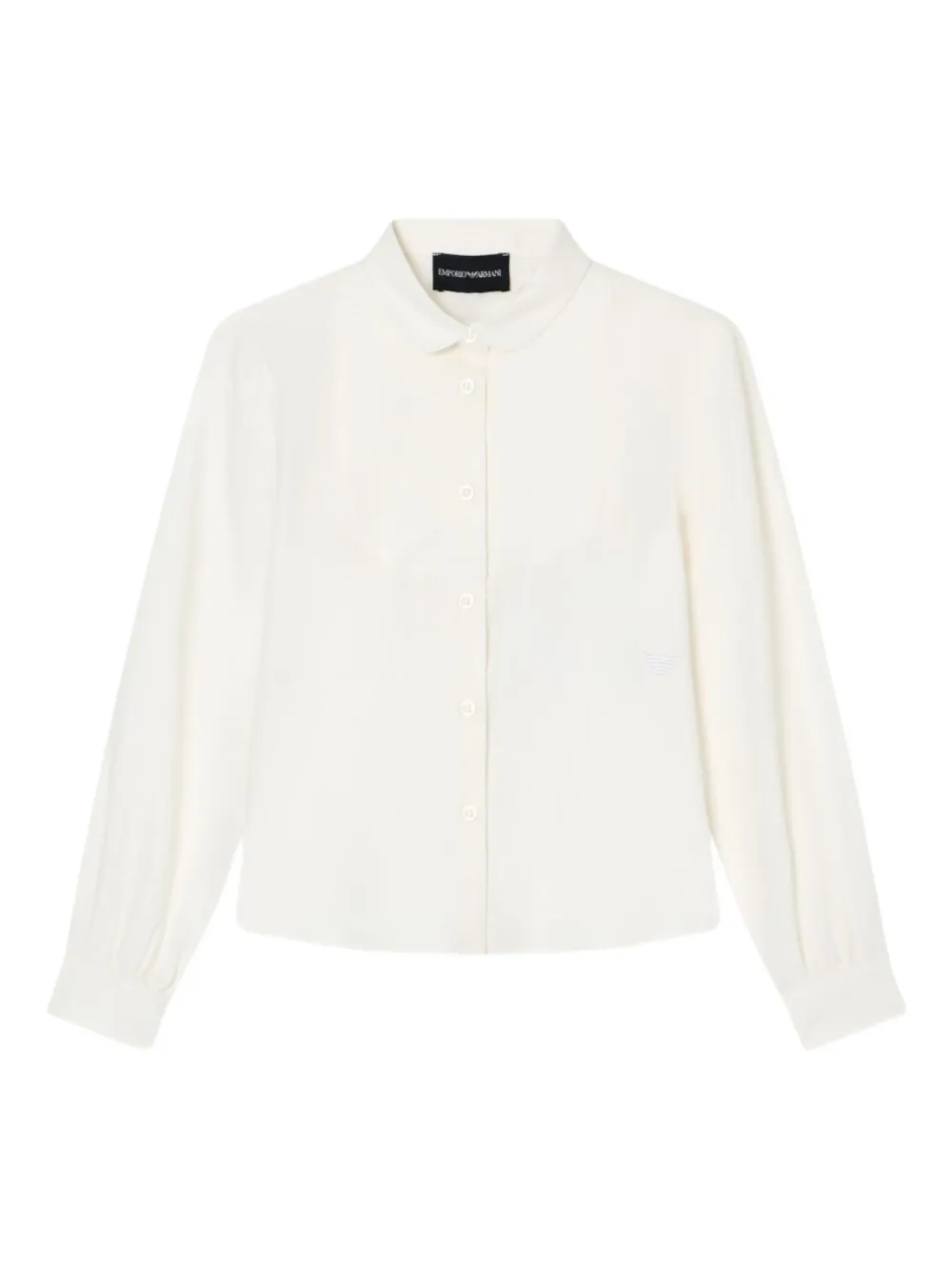 Emporio Armani Kids long-sleeved shirt - Nude