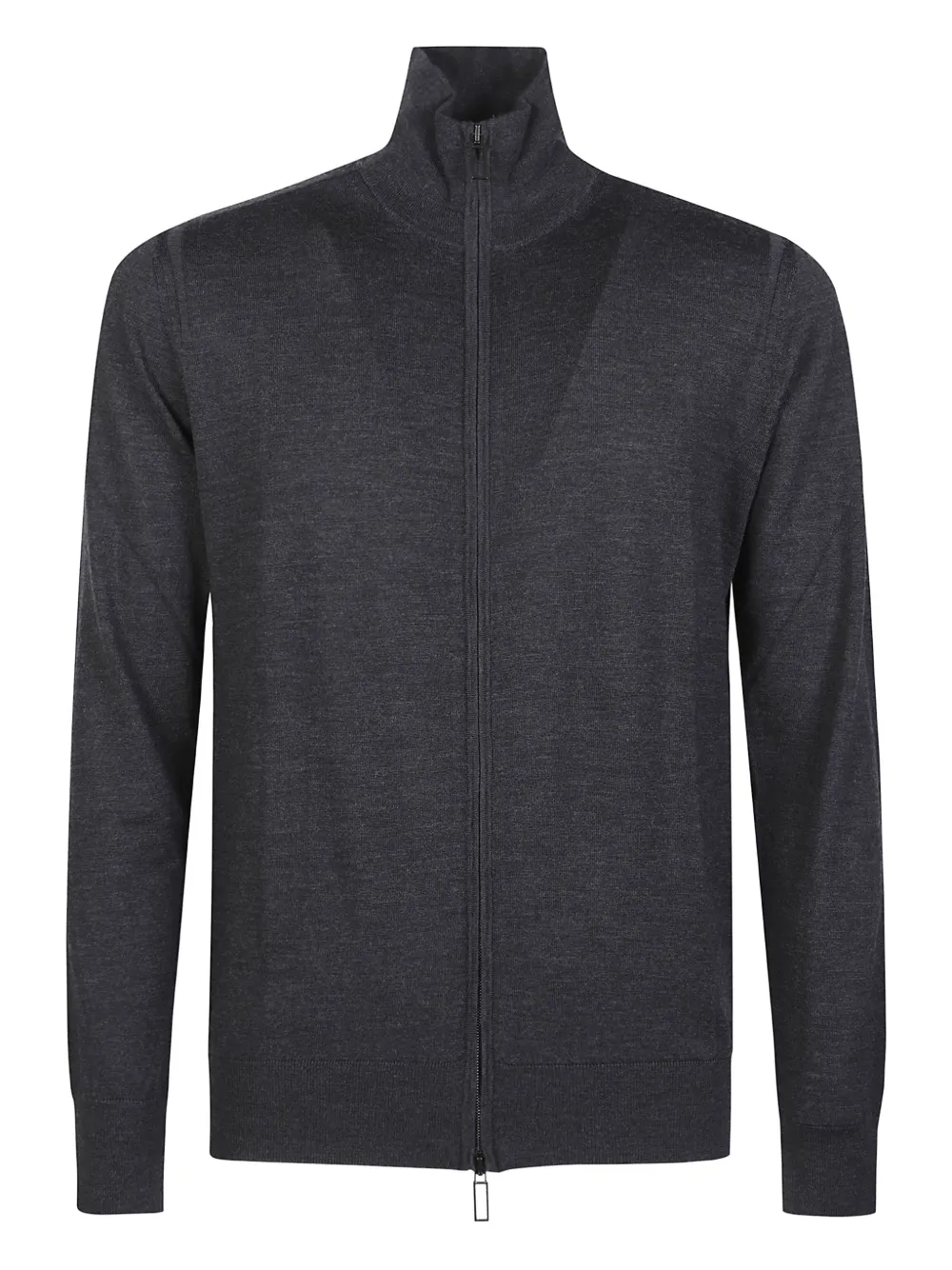 Paolo Pecora zip knitted cardigan - Grau