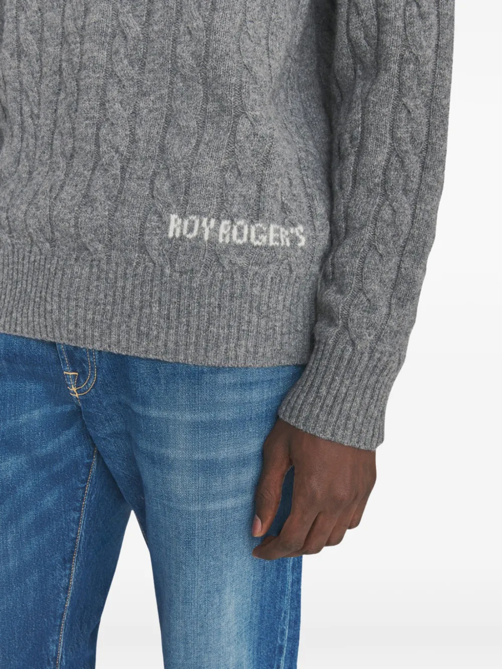 Roy Rogers round-neck sweater | Knitted Sweaters | Image 2