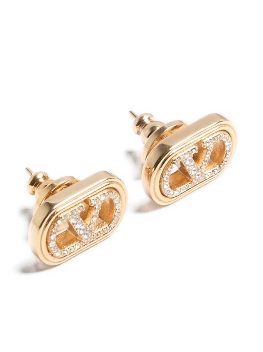 logo earrings