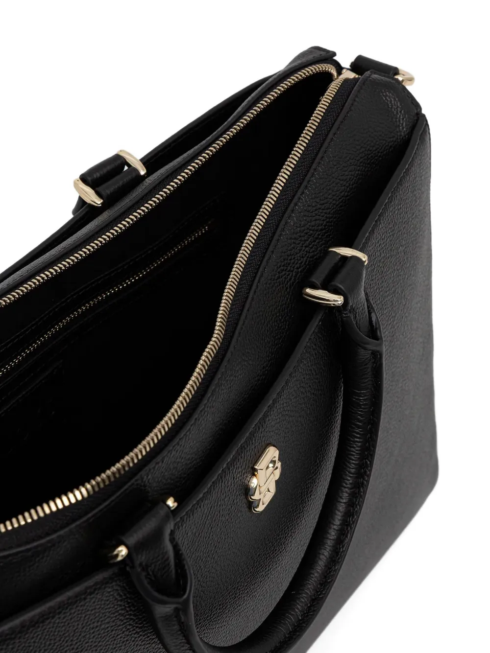 Hugo Boss Top-handle Logo-detail Laptop Bag In Black