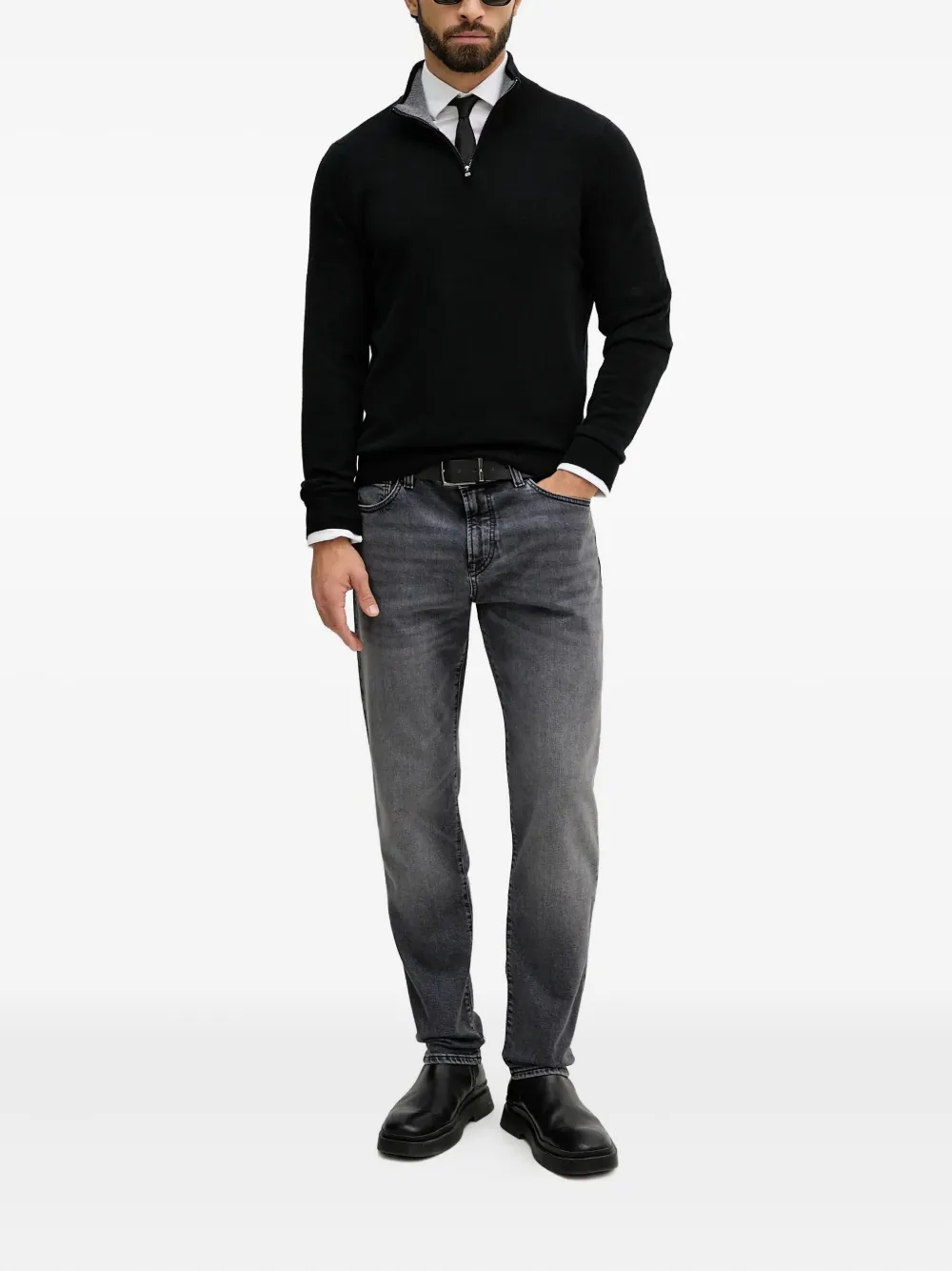 BOSS Maine jeans - Grijs