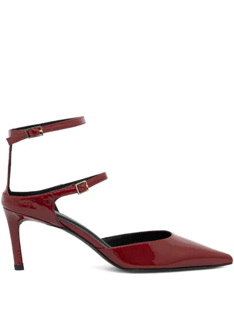 BOSS 70mm ankle-strap pumps