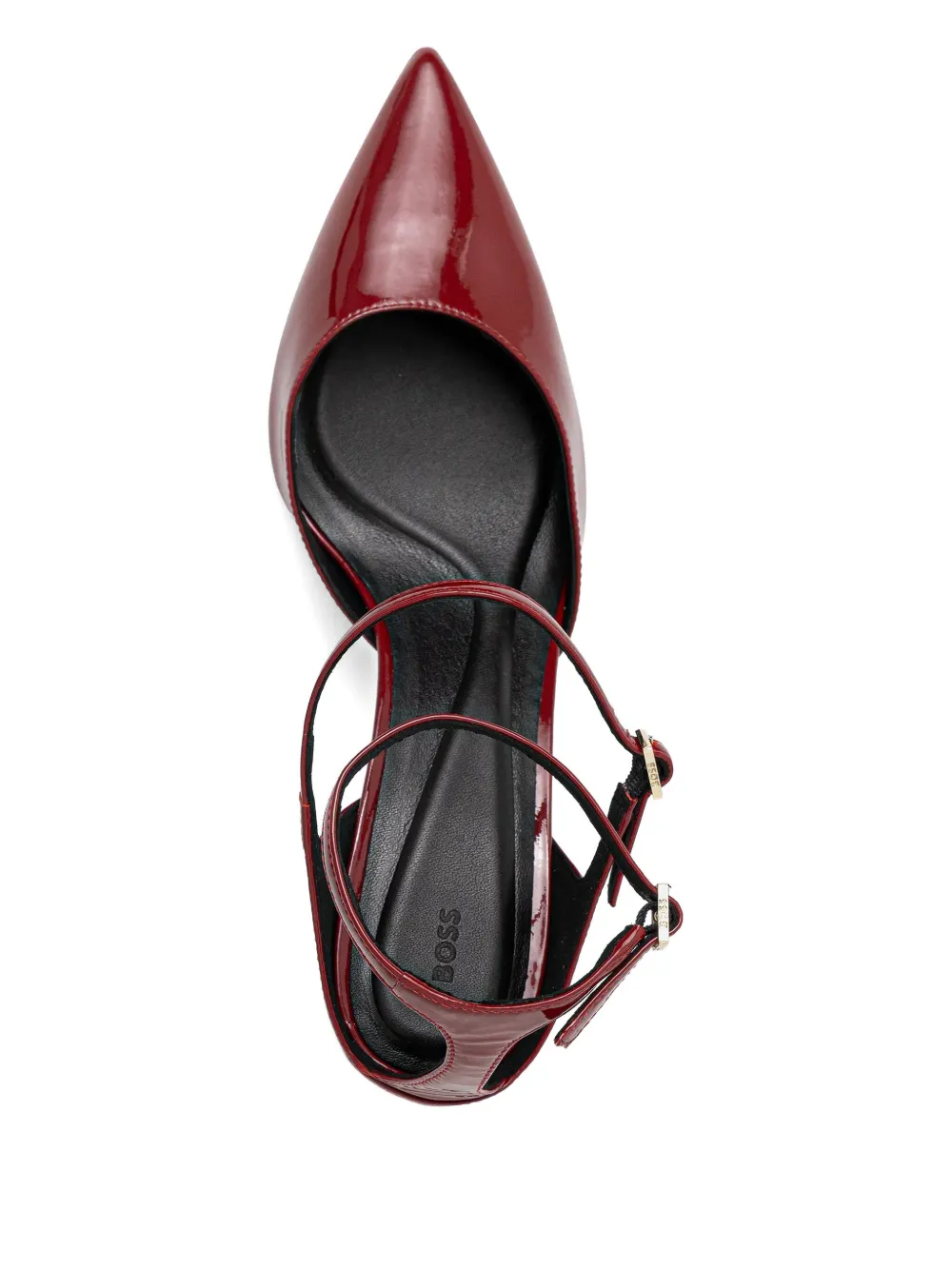 BOSS Pumps met enkelbandje Rood