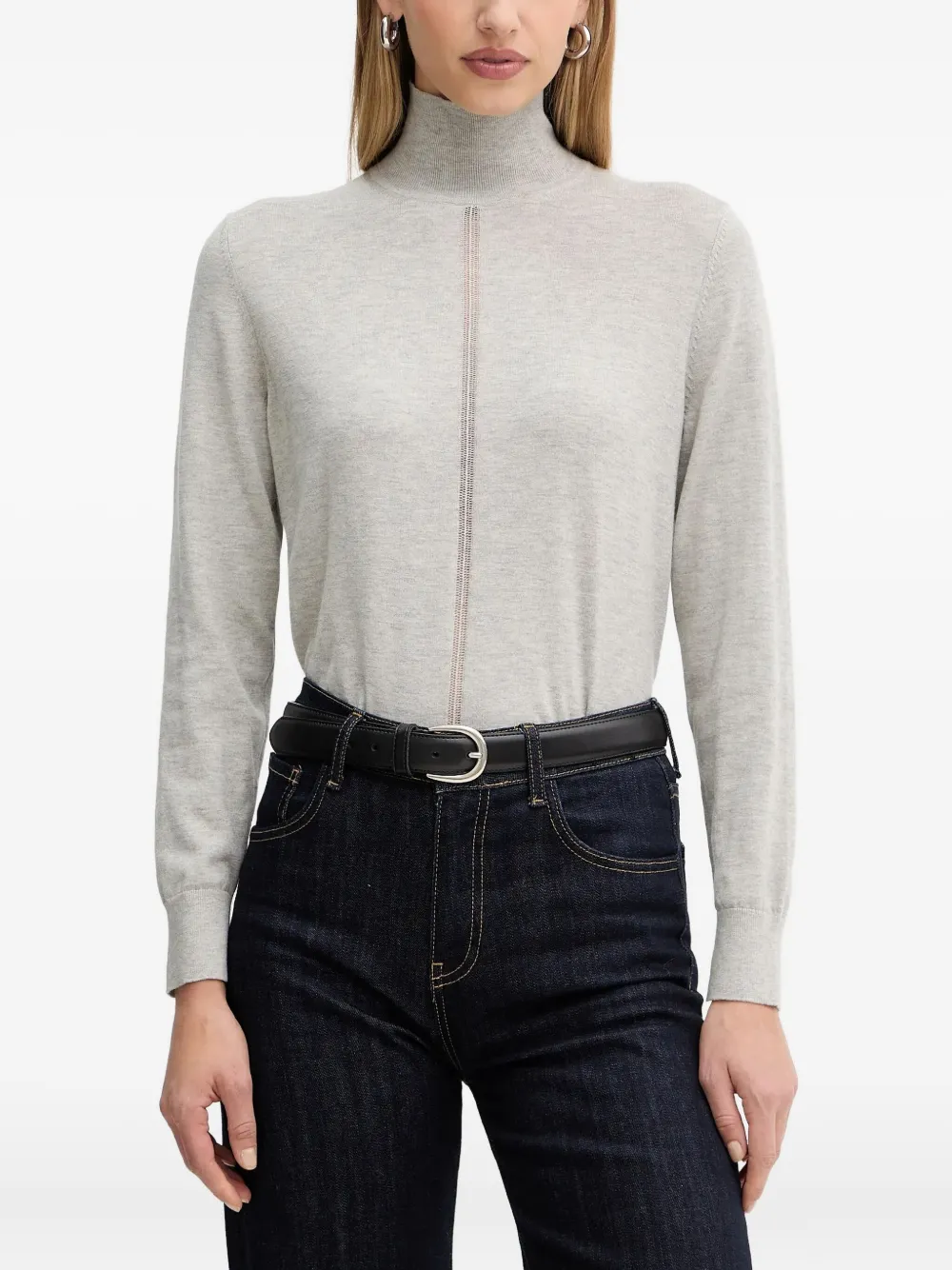 BOSS turtleneck sweater | Grey | Image 1