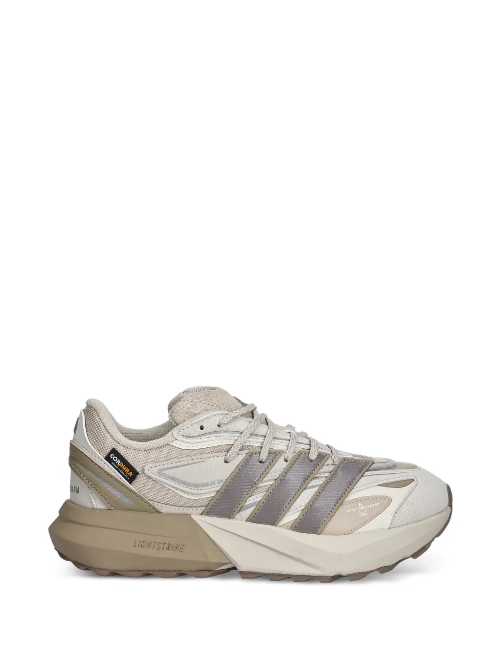 adidas three-striped sneakers - Nude