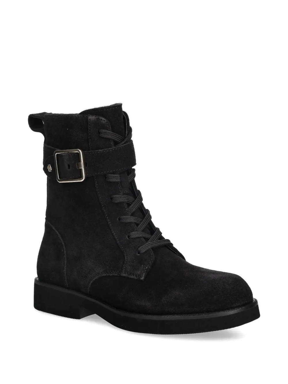 BOSS buckle lace-up combat boots | Combat Boots | Image 2