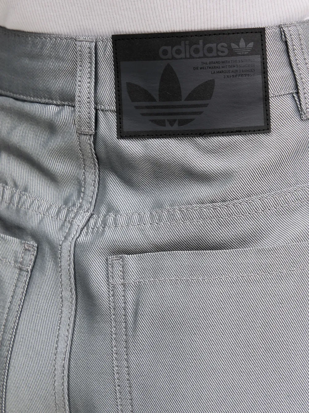 adidas Jeans met gestreepte details Grijs