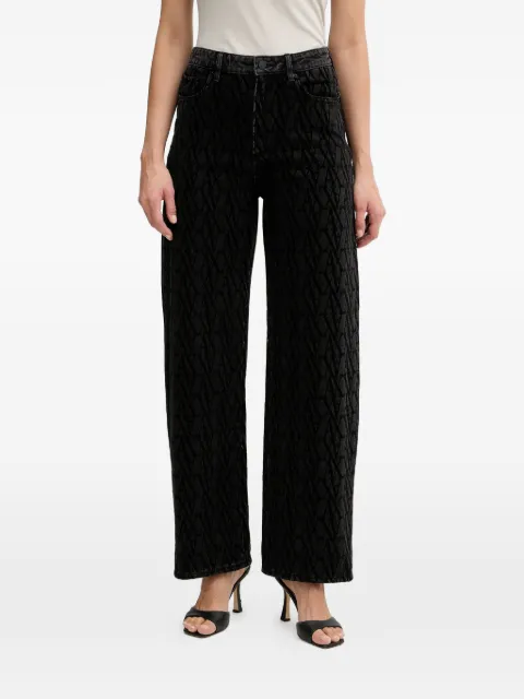 Armani Exchange patterned jeans