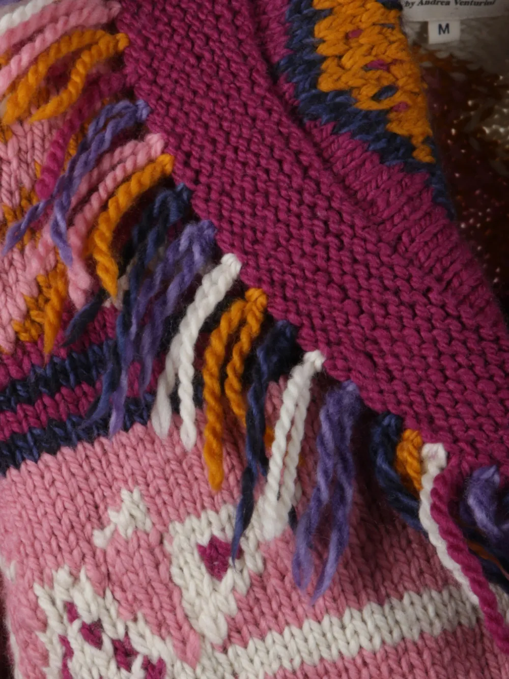 Frantic Passion Fruit Cardigan With Belt In Pink