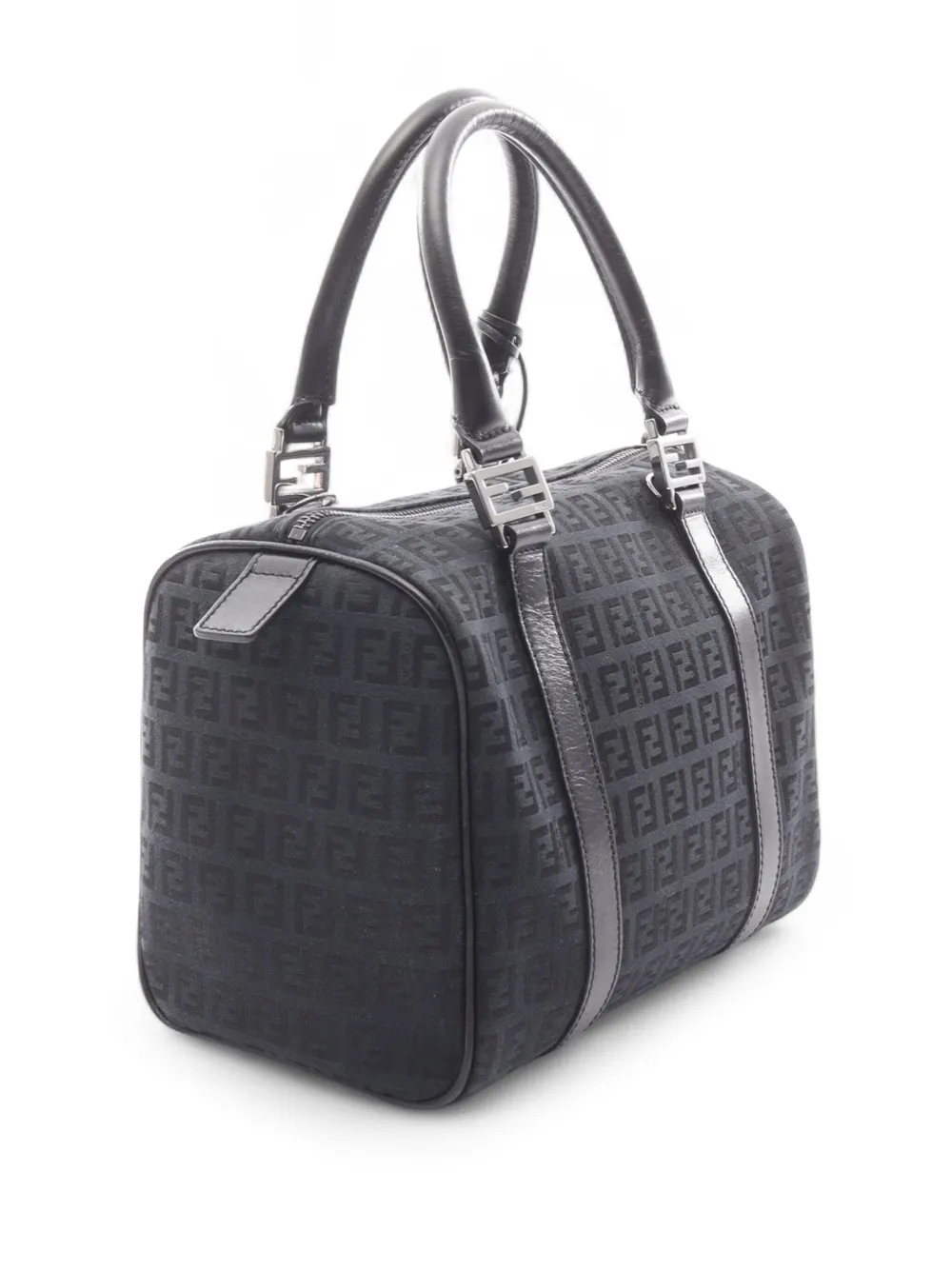 Fendi Pre-Owned 2010-2025 Small Zucchino Canvas Boston Bag handbag | Pre-Owned | Image 2