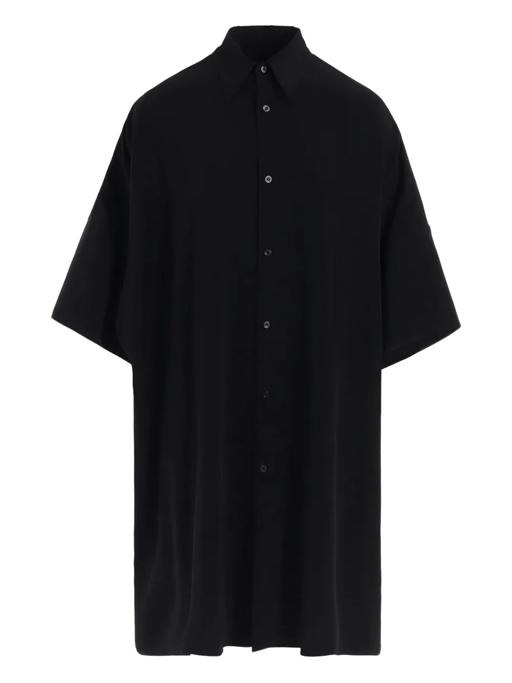 Y's buttoned shirt | Black | Image 1