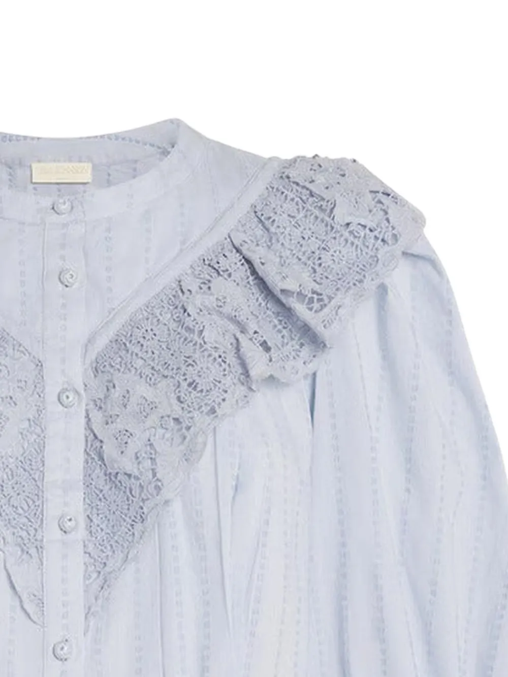 Ulla Johnson Cybil blouse met lange mouwen Blauw