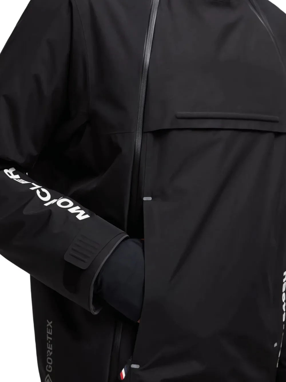 Moncler Reflective ski jacket | Black | Image 1