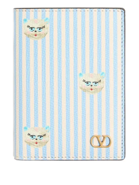 Valentino Garavani Le Chat de la Maison-print wallet