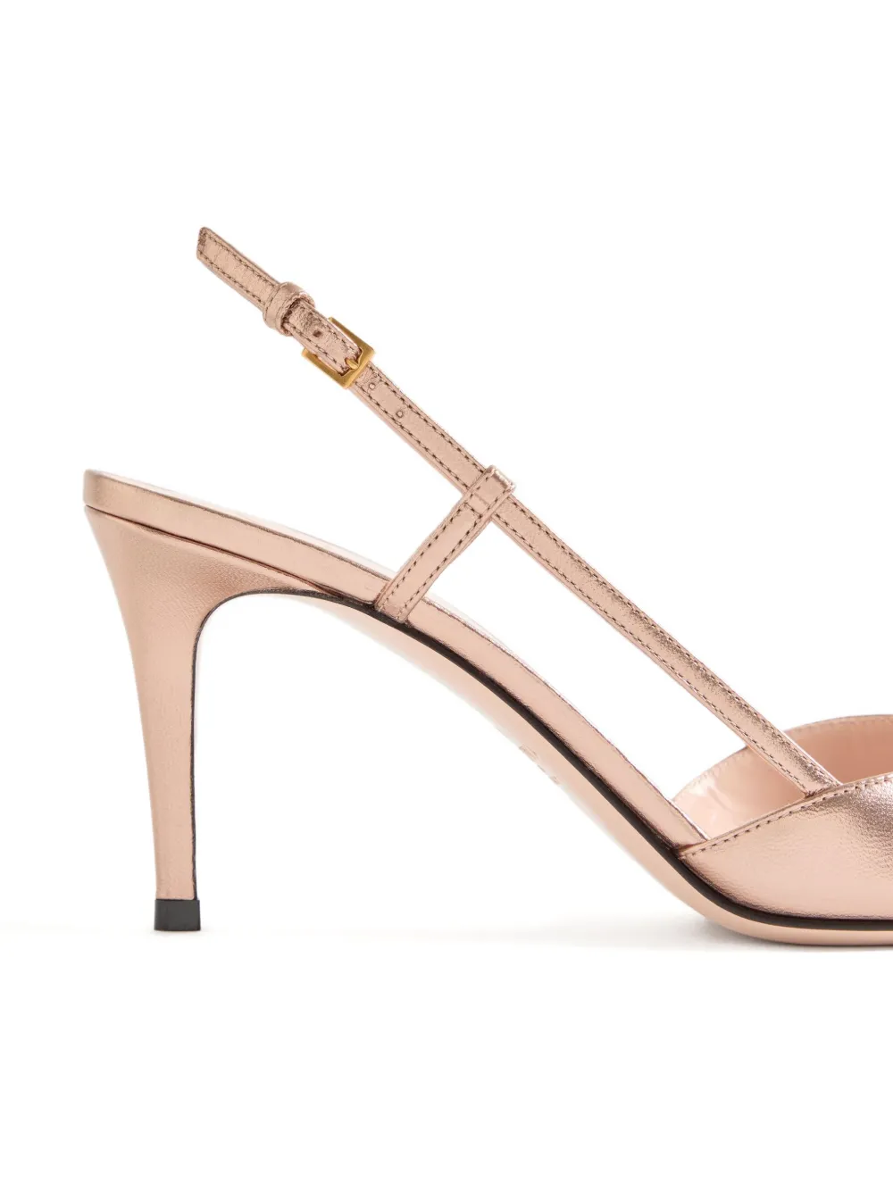 Valentino Garavani 80 mm VLogo Signature slingback pumps Roze