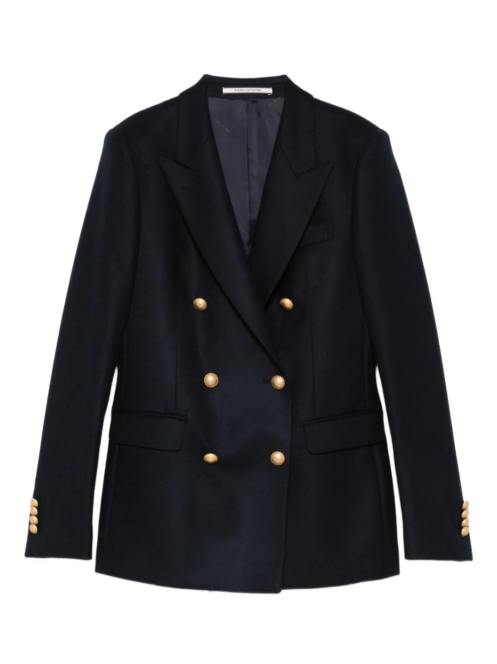 Tagliatore double-breasted button jacket | Blue | Image 1