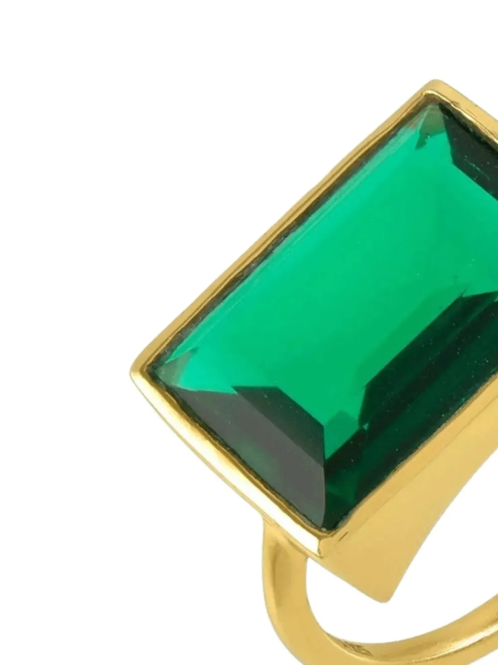  Shyla Medium Lenny Crystal-embellished Ring - Gold 