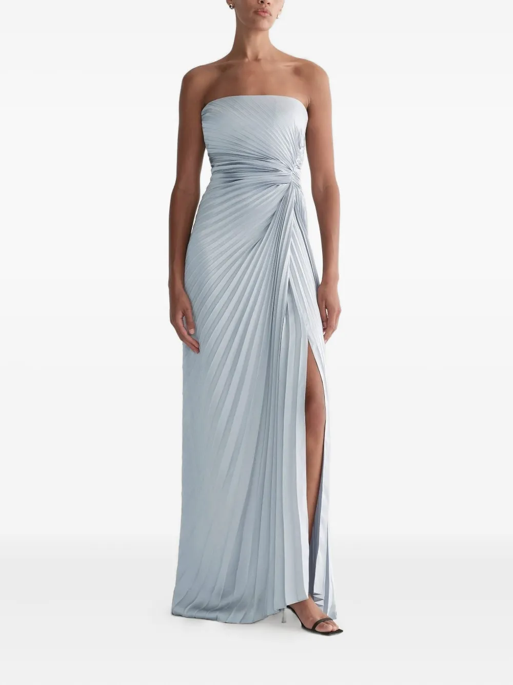 A.L.C. Layla pleated maxi dress - Blauw