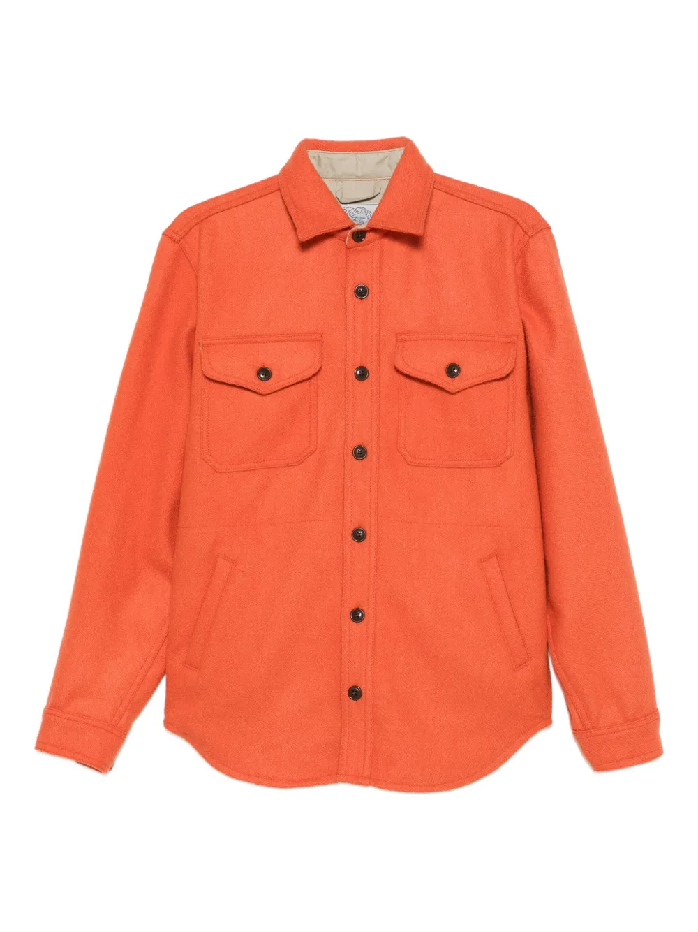 Chesapeake's Jackson Hole Pocket Shirt In Orange