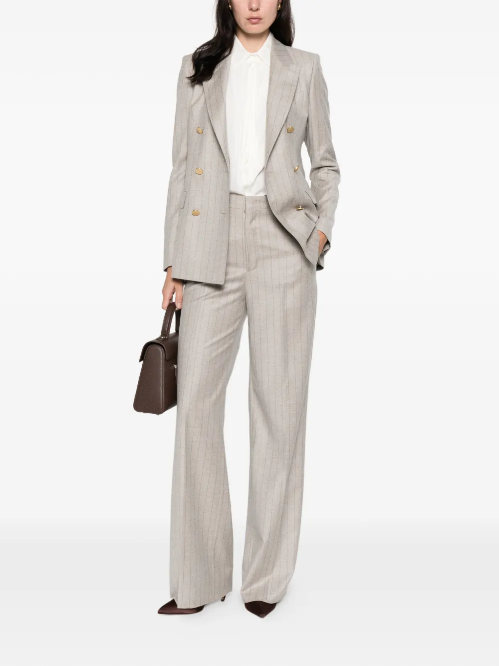 Tagliatore pinstripe-pattern double-breasted suit | Trouser Suits | Image 2