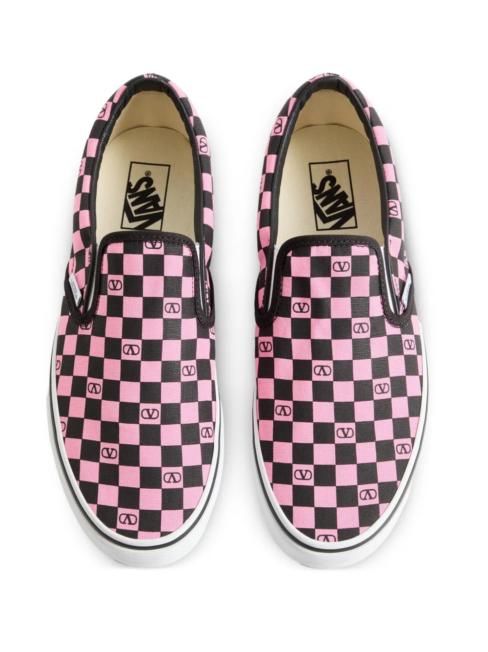 Valentino Garavani x Vans Authentic Checkerboard sneakers Roze