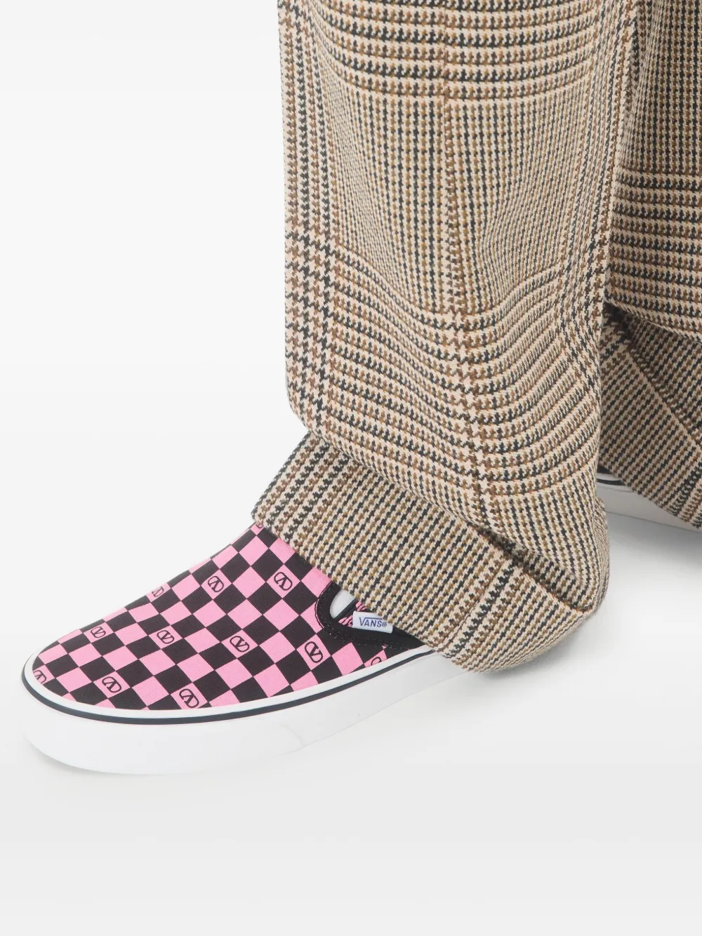 Valentino Garavani x Vans Authentic Checkerboard sneakers Roze
