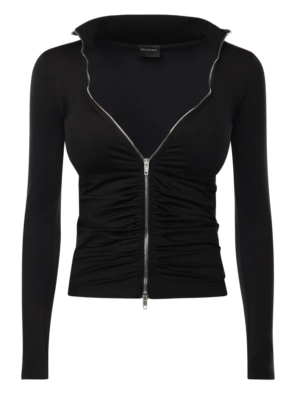 Balenciaga Zip Jacket In Black