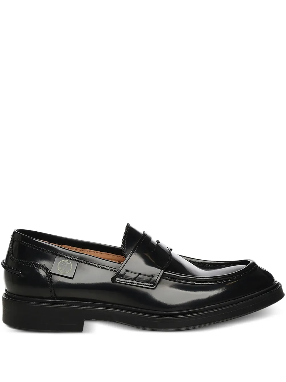 Giuliano Galiano Kobra penny-slot loafers - Nero