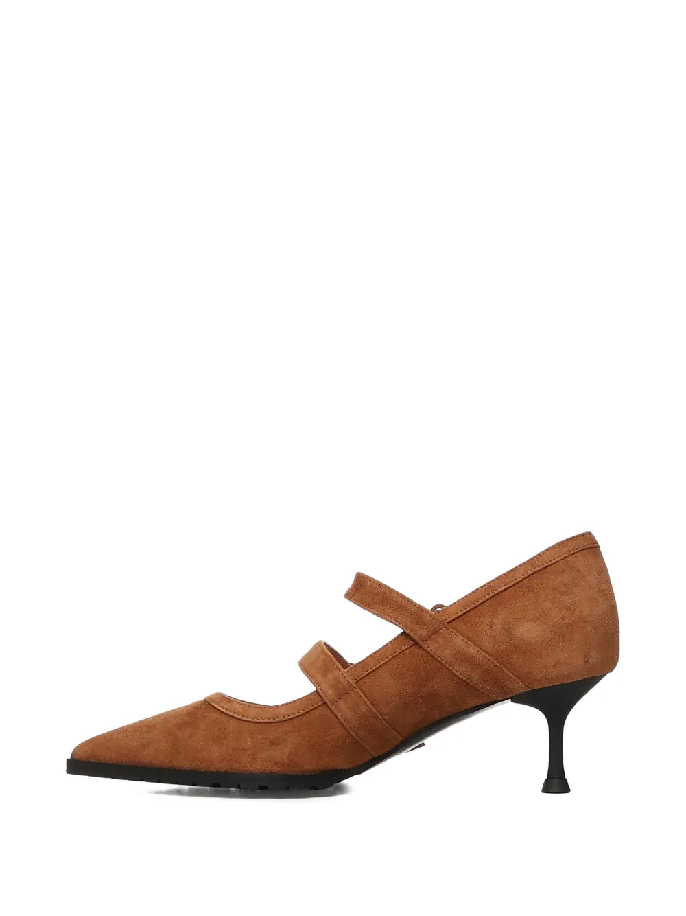 Giuliano Galiano Geluci suede pumps Bruin