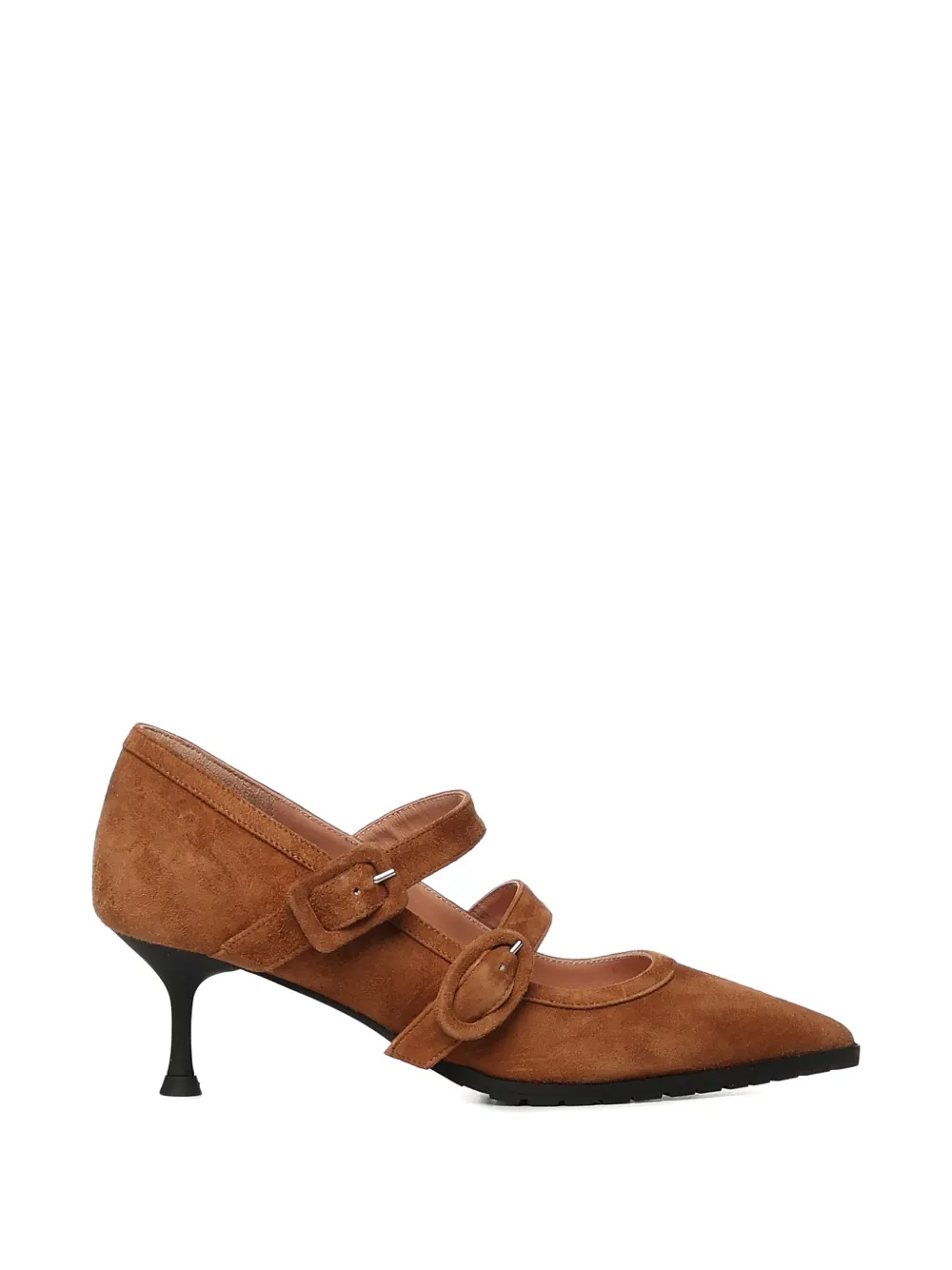 Giuliano Galiano Geluci suede pumps Bruin