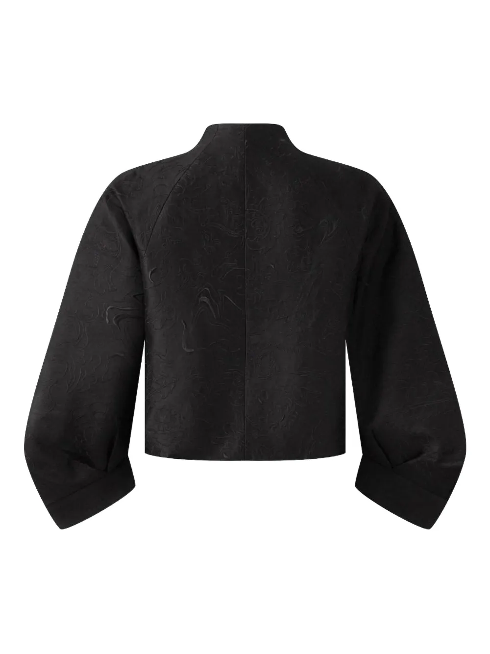  Shanghai Tang Floral-embroidery Jacket - Black 