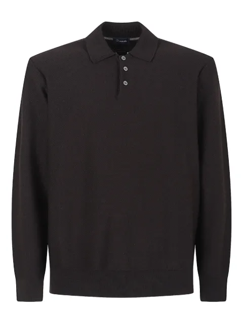 Drumohr long-sleeve polo shirt