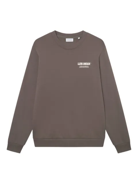 Les Deux Ben Sweatshirt mit Logo