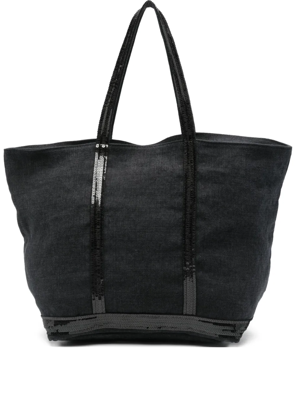 Vanessa Bruno sequin-embellished tote bag | Black | Image 1
