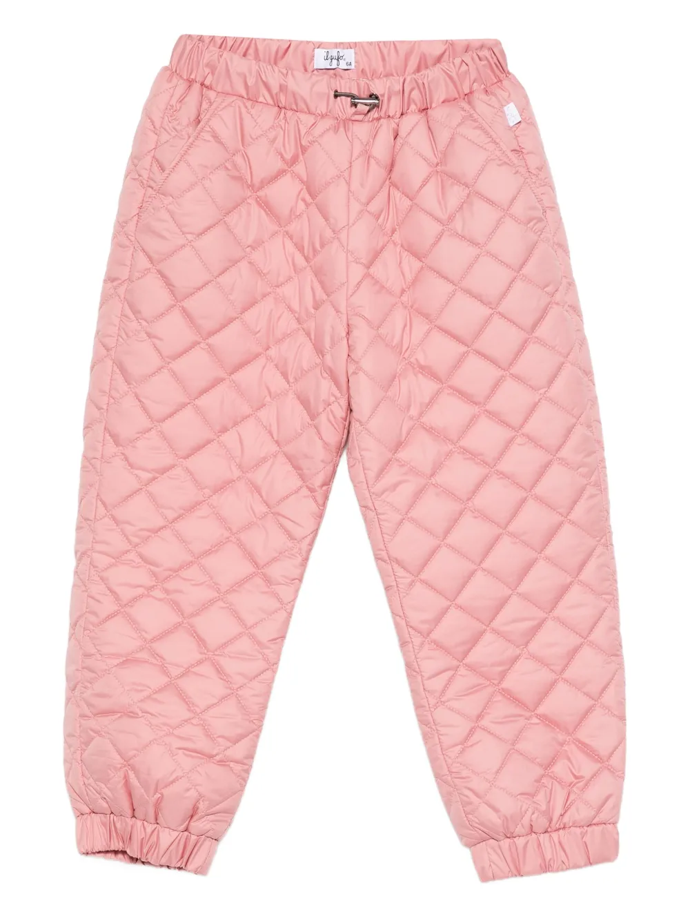 Il Gufo quilted trousers | Pink | Image 1