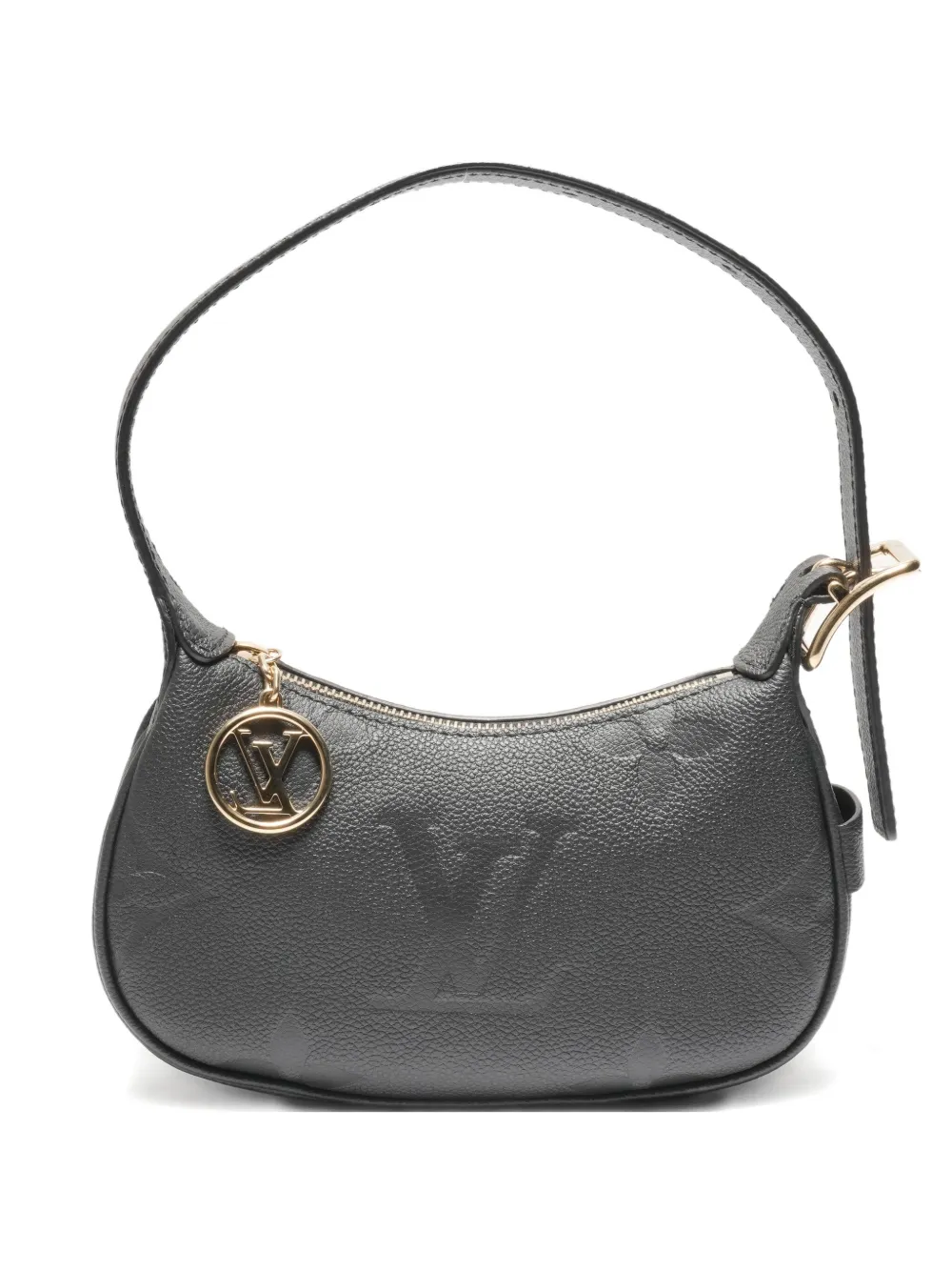 Louis Vuitton Pre-Owned 2022-2025 ムーン モノグラム ショルダーバッグ ミニ - ブラック Louis Vuitton Pre-Owned 2022-2025 ムーン モノグラム ショルダーバッグ ミニ - ブラック